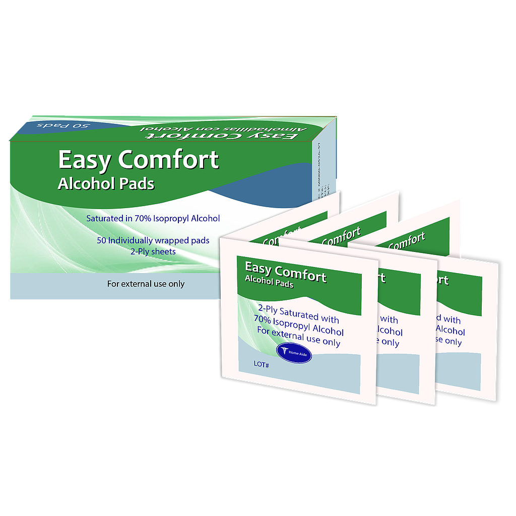 Alcohol Pads - Medical Supplies | Home Aide Diagnostics