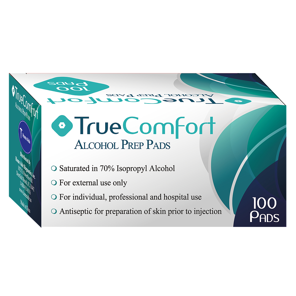 Pure Comfort Alcohol Pads | Home Aide Diagnostics